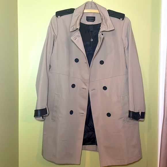 Danier Vintage Italian Leather Double
Breasted Jacket Size Small - Picture 1 of 13